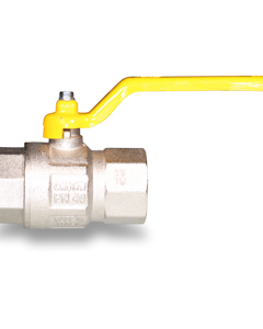 Ball valve for gas 1" according to DVGW